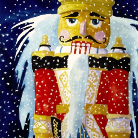 Nutcracker
19x11
Watercolor and Pastel
SOLD - Collector in Illinois
